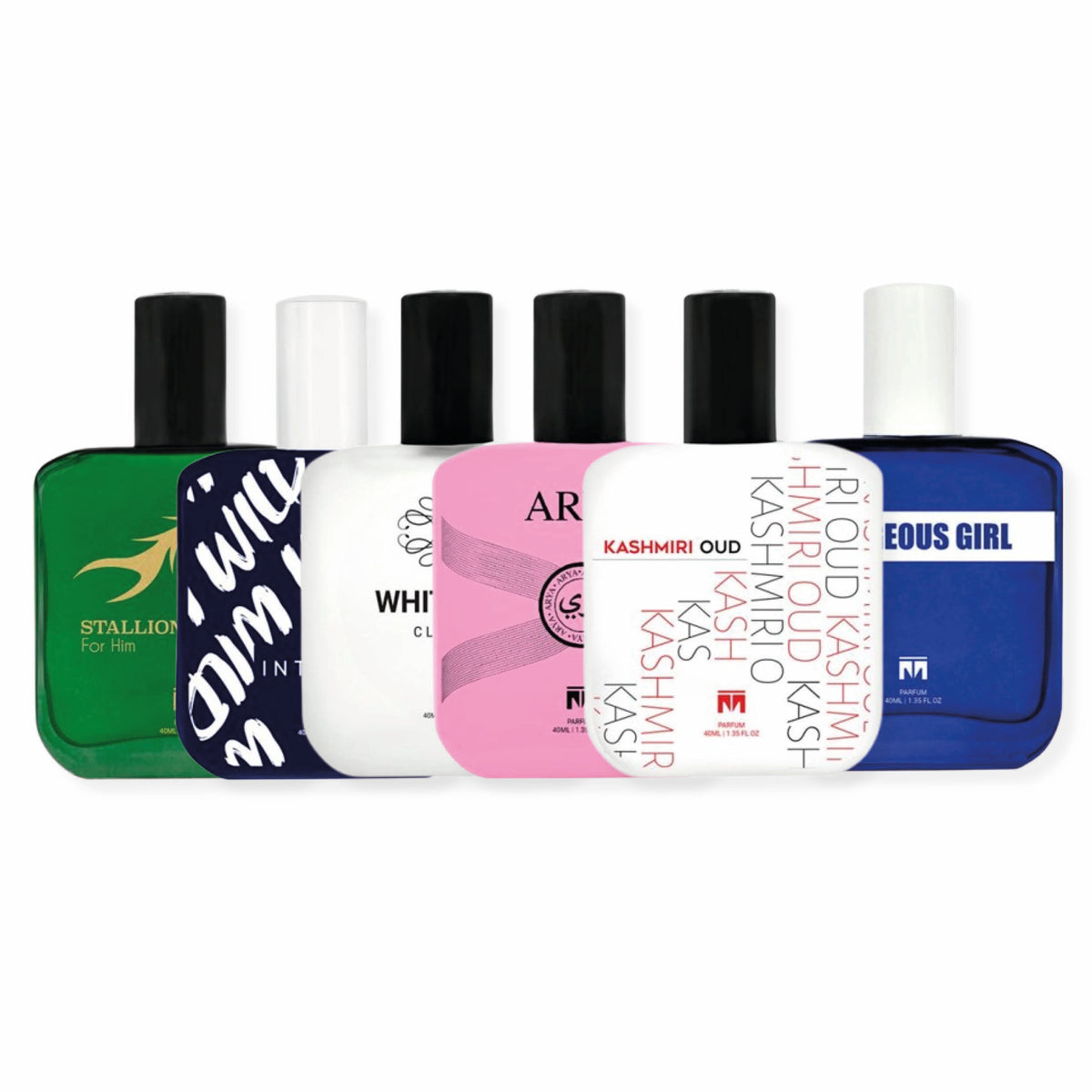 M-Scents wholesale pack, 10 x 40ml perfumes