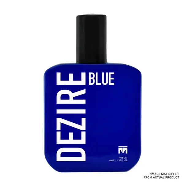 Dezire Blue perfume bottle – M-Scents by Scents Essentials