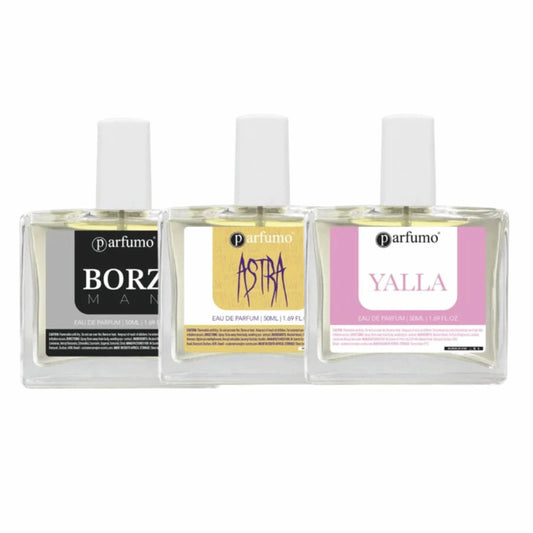 Parfumo Everyday Trio, 3 x 50ml perfumes