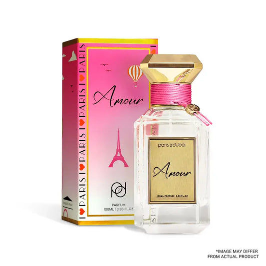 Amour perfume bottle – Paris 2 Dubai by Scents Essentials