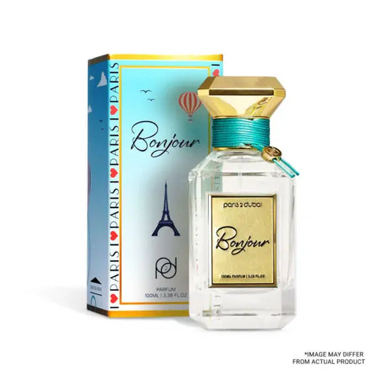 Bonjour perfume bottle – Paris 2 Dubai by Scents Essentials
