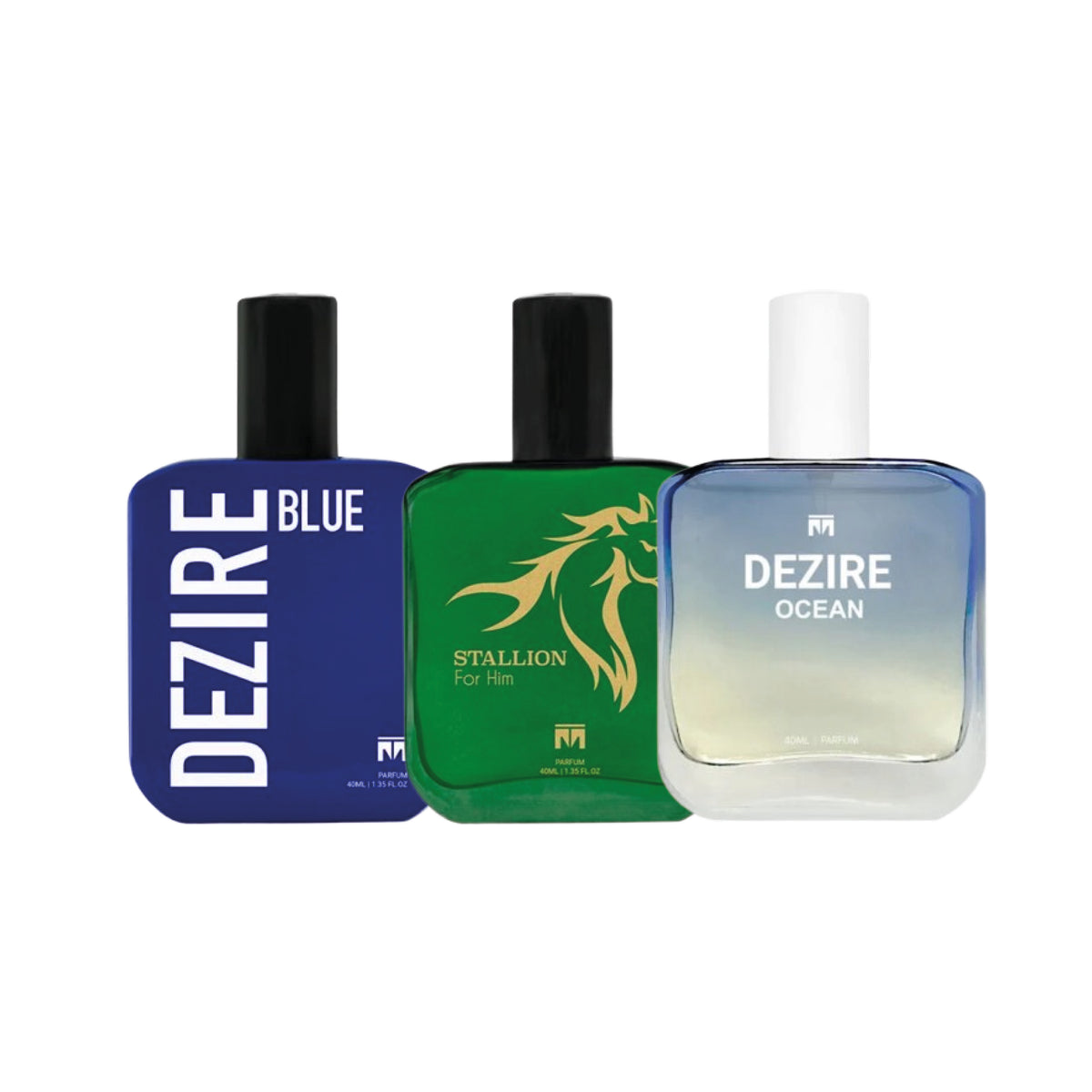 M-Scents Blue & Bold Trio, 3 x 80ml colognes