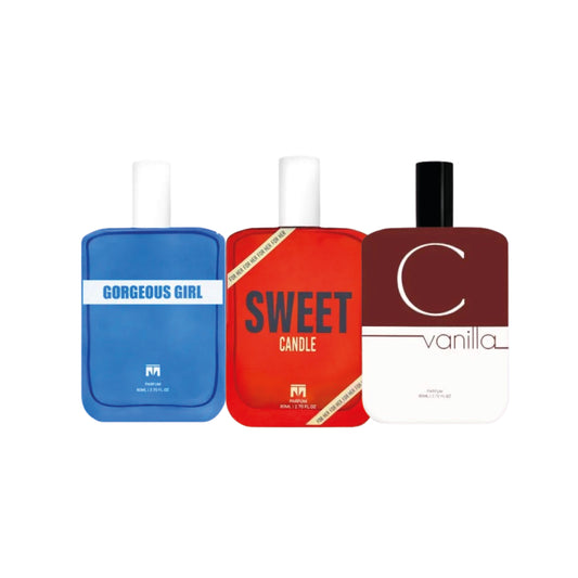M-Scents Sweet Statement Trio, 3 x 80ml perfumes
