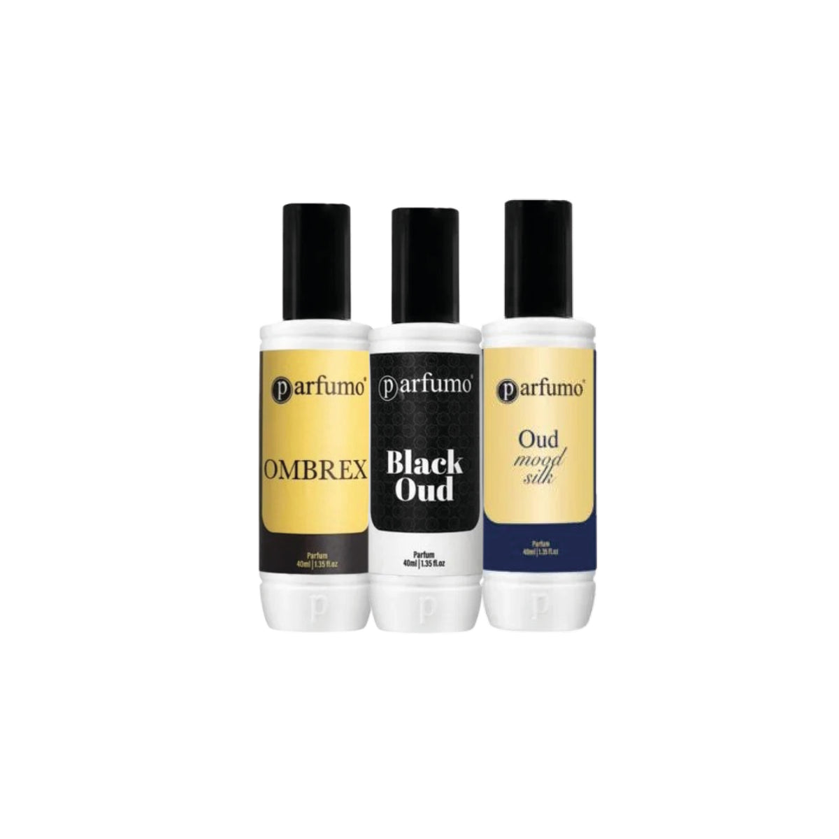 Parfumo Oud Trio, 3 x 40ml perfumes
