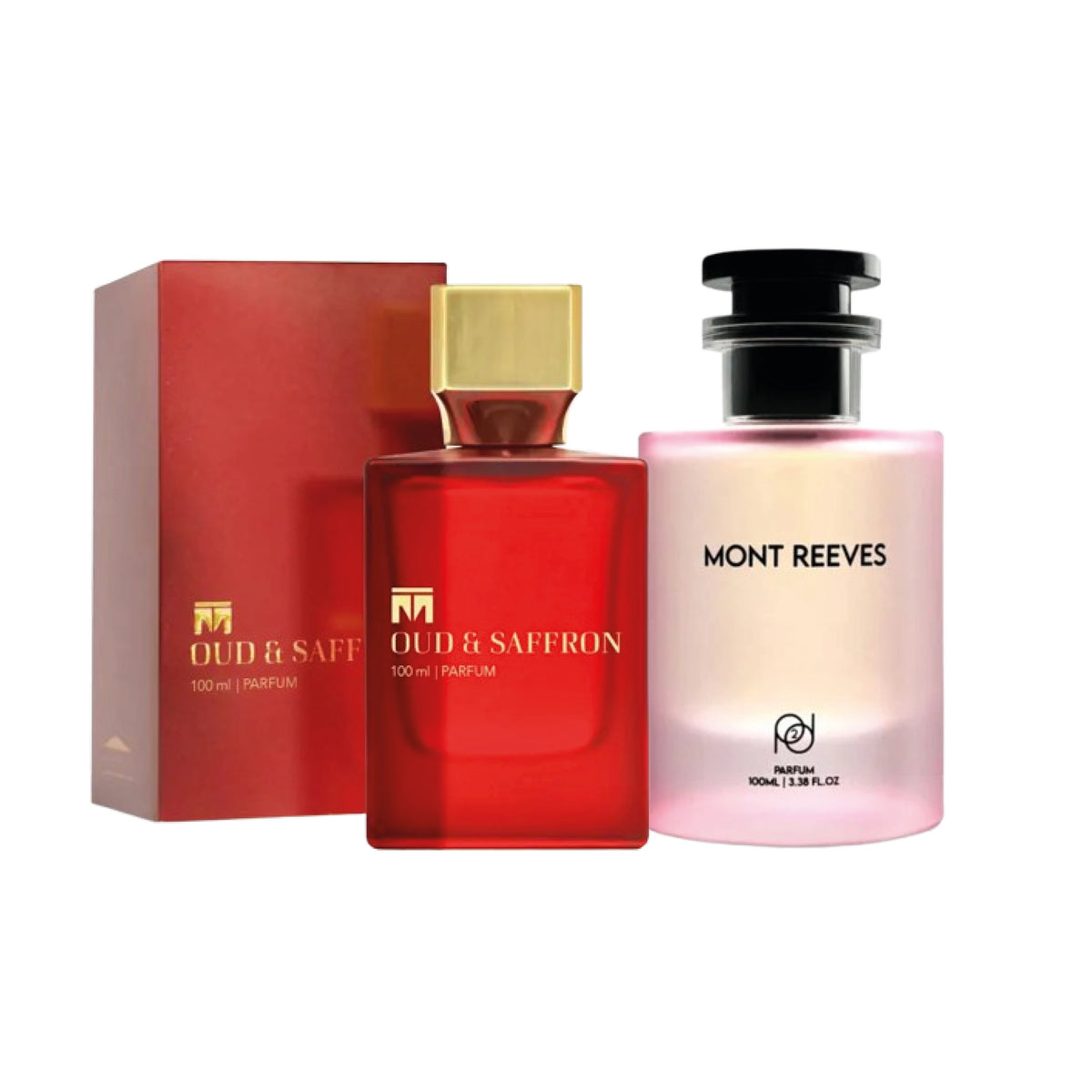 Oud Saffron Charm Duo perfume combo – Scents Essentials
